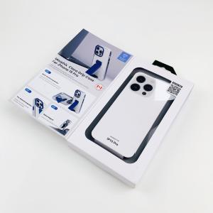 China Wholesale Recyclable phone case Packaging offset printing ink cmyk Custom Phone Case Box Packaging for IPhone 15 16 pro on sale