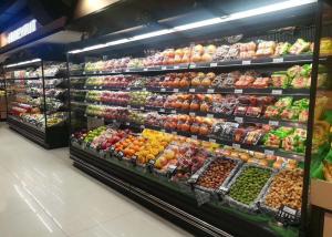 Buy cheap Multiplex Wall Site Multideck Open Display Cooler Auto Defrosting product