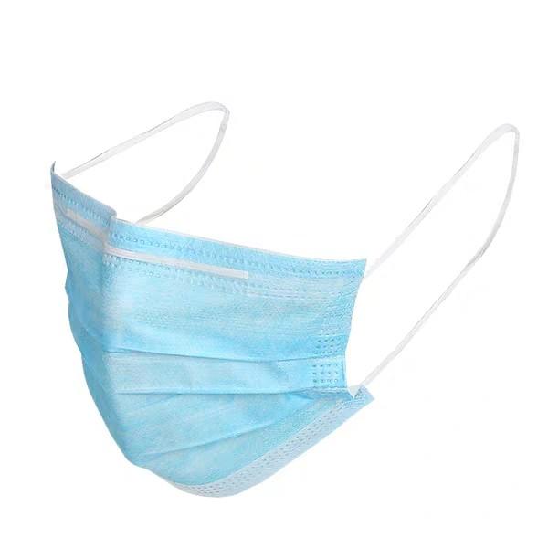 Quality Personal Care Disposable Earloop Medical Mask 3 Ply Earloop Face Masks For Adult for sale