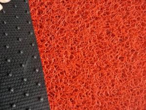 Waterproof PVC Coil Mat , Anti - Slip Pvc Coil Car Mat With PVC Firm Backing