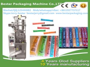 China Automatic popsicle ice lollipop ice rolly fully automatic vertical packing machine bestar packaging machine on sale