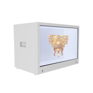 Capacitive Touch Transparent LCD Showcase For Retail And Showrooms