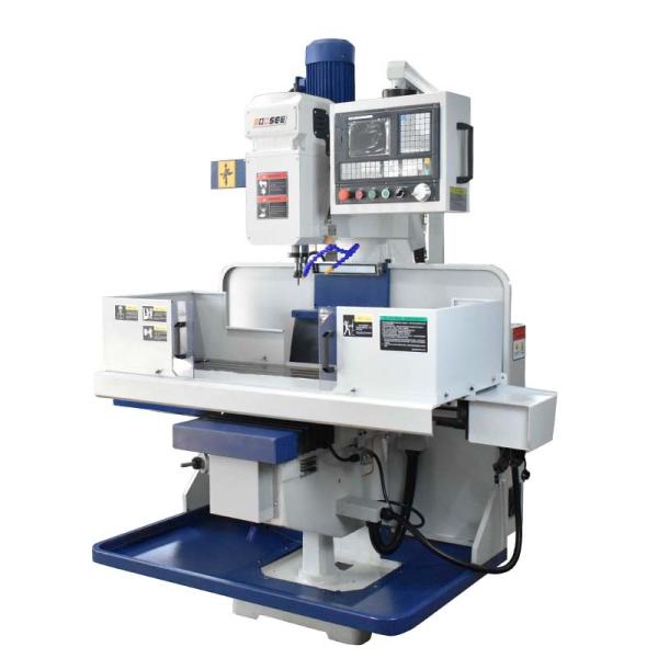Quality Metal CNC Vertical Machining Center Working R8(NT30) Spindle 1370*280mm Worktable for sale