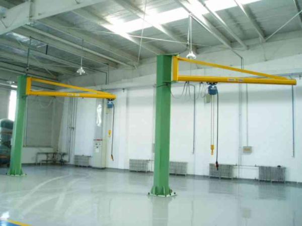 Quality Jib Cranes Free Standing Slewing with A Foundation of 3 to 5 Feet Deep Capactiy 10 ton lifting height 10 m for sale