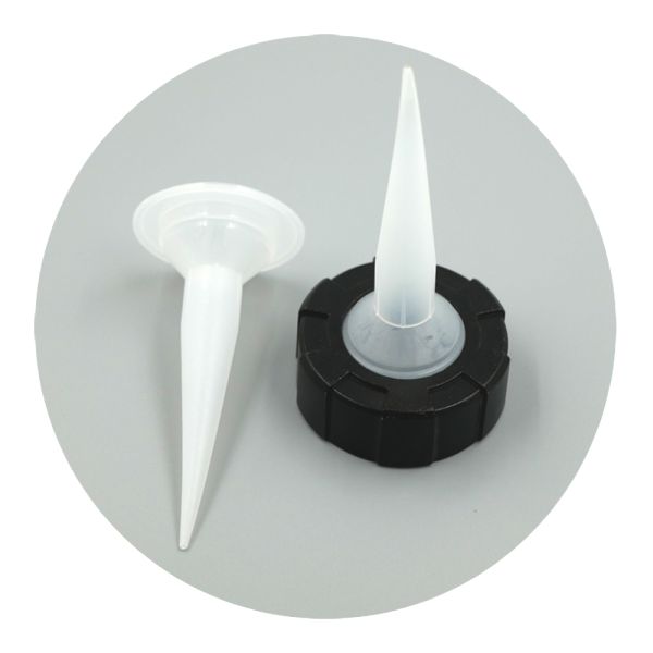 Sausage Caulk Gun Replacement White Tips