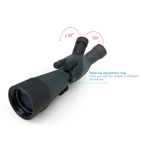 15-45x60 Monocular Spotting Scope , Monocular Telescope For Bird Watching