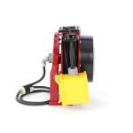 Electric Spring Driven Cord Retractable Hose Reel 45 Feet Of 12/3 Cord GFCI Dual