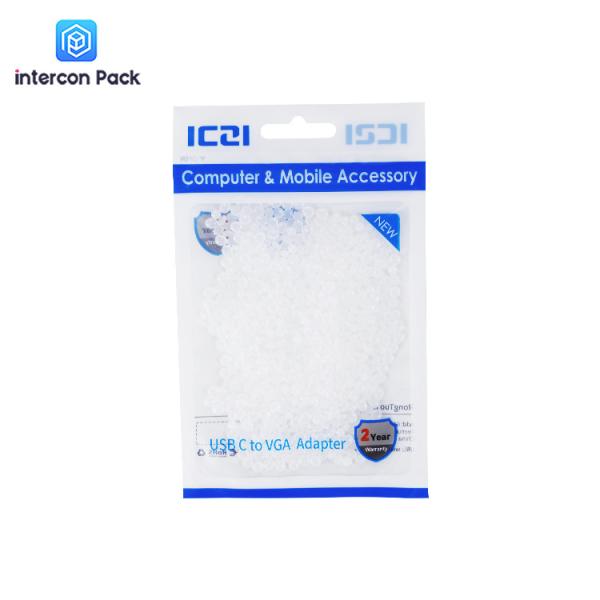 Quality Translucent Paper Plastic Composite Bag Digital Connection Line ODM for sale