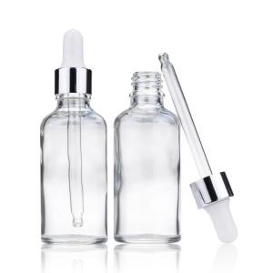 China 50ml Glass Dropper Bottles-Essential Oil Makeup Cosmetic Liquid Containers on sale