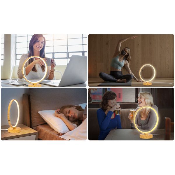 10000lux Daglicht Lamp Adjustable Brightness UV Free Light Therapy Lamp 2700K