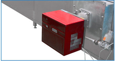 automatic continuous chicken deep fryer machine