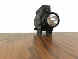 Buy cheap Military Rail Mount Flashlight With Strobe 200m Beam Disatance CREE  XP L2 LED product