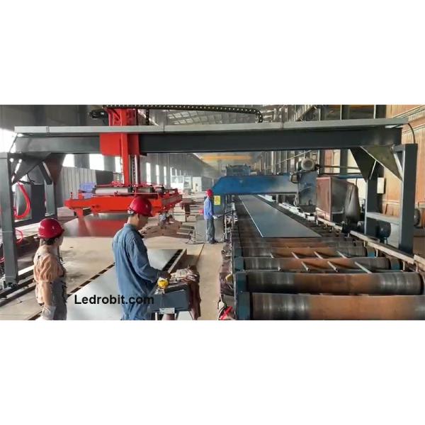 Aluminum Plate Loading And Unloading System Automatic Stack Machine With Servo