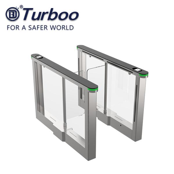 Quality Biometric 220V Swing Barrier Gate Turnstile Security QR Code Reader for sale