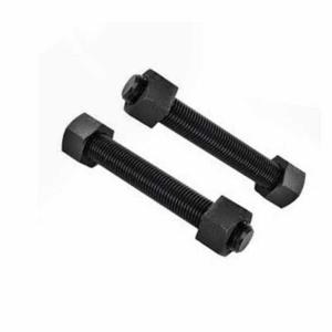 China Cold Galvanizing Hex Head Bolt And Nut Flat Washer ASTM A193 GR B7 ASTM A194 2H on sale