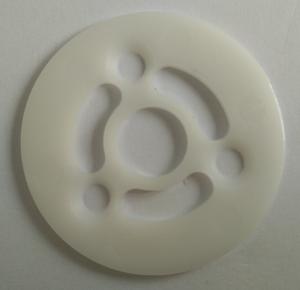 China POM Special Plastic Injection Molding Products White Washer Coin Collector on sale