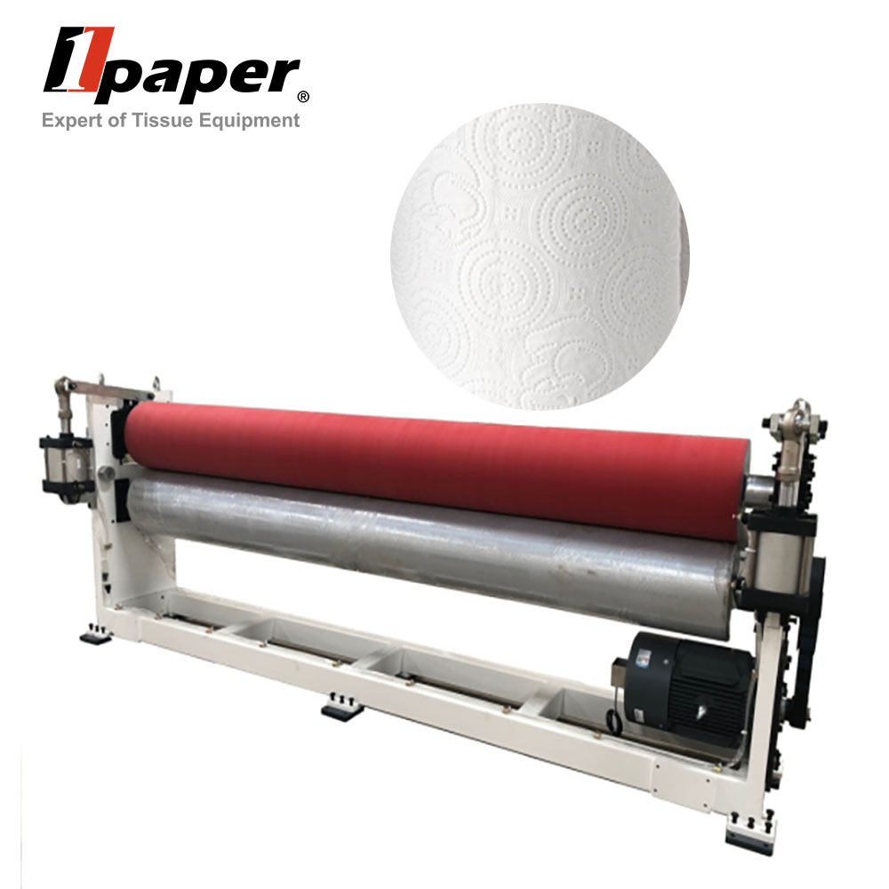 3.5KW Motor Power 380V Restaurant Table Cloth Paper Napkin Embossing Folding Perforating Making Machine