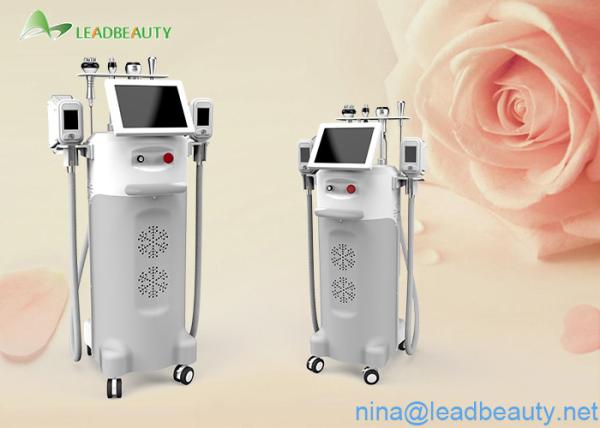 Quality Multi-functional cryolipolysis slimming machine: 2cryo/ 1cavitation/2RF the 5 handles for sale