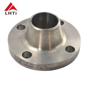 Buy cheap Froged And CNC Machined Titanium Long Weld Neck Flange Polished Surface ANSI B16.5 product