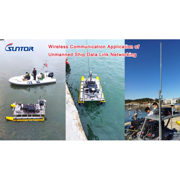 COFDM Soft Defined Radio Private IP Mesh Network For Drone / UAV / UGV / USV