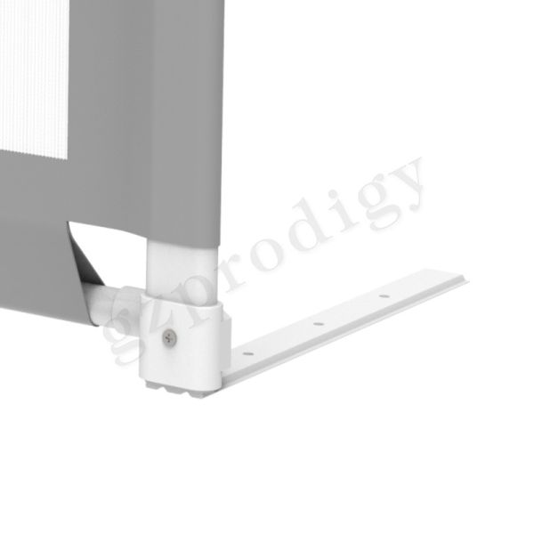 Childproof 2m Baby Bed Rail Guard Anti Collision With Double Lock