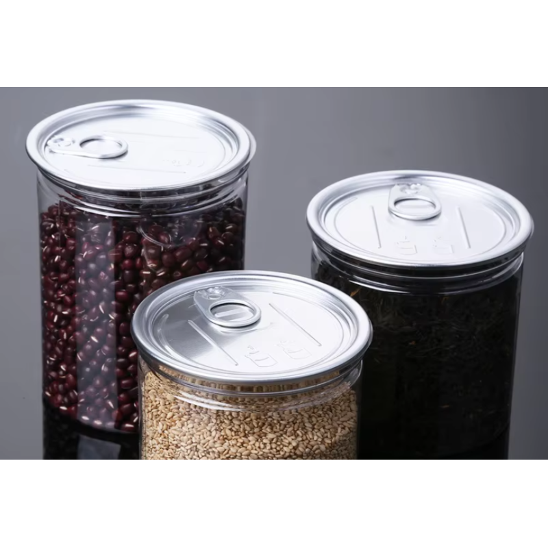 Customized Silver Color Aluminum Easy Open End Peel Off Lids For Food Storage Can