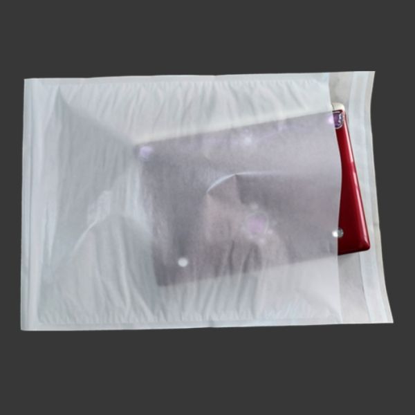 Custom Printed Recyclable Glassine Paper Bag for Gift box With Flap