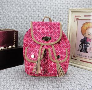 Buy cheap The new Ms. shoulder bag drawstring handbag Korean letters printed PU leather backpack tide product