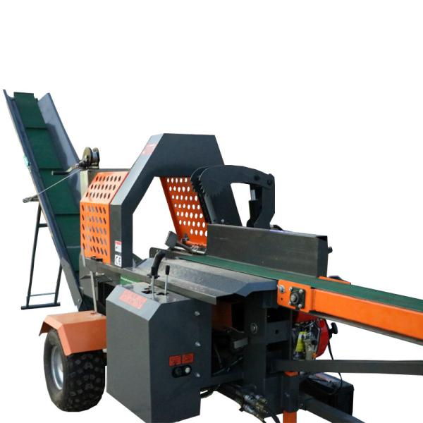 Quality Firewood Processor For Construction Works Gasoline Power Hydraulic Log Splitter for sale