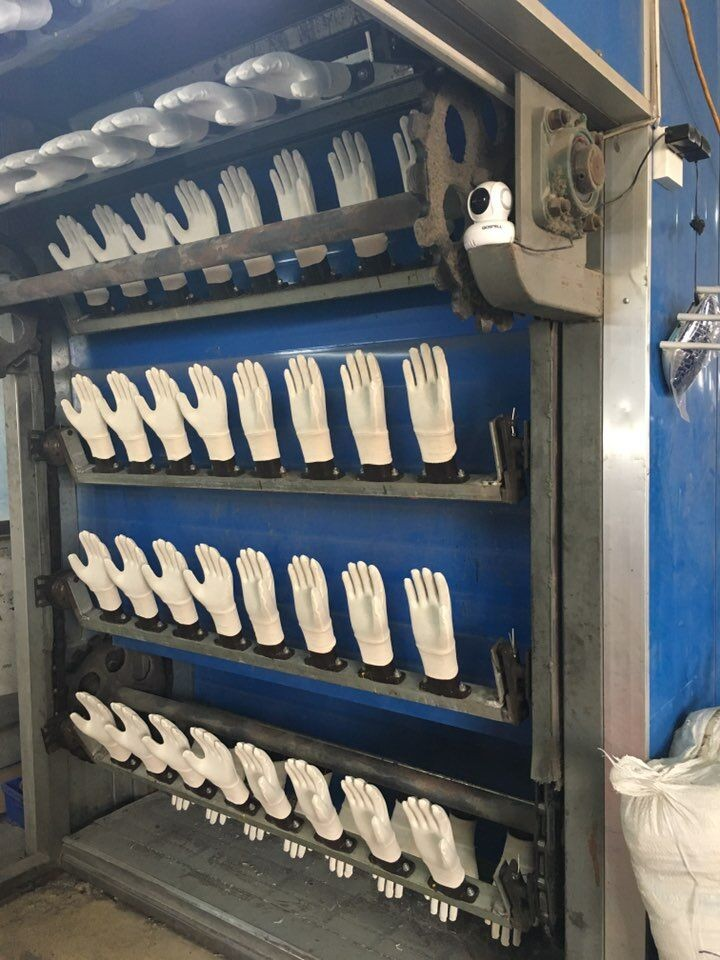 Latex Coated 10 Gauge Knitted Gloves for Palm and Back Protection in S-XXL Sizes