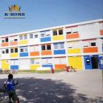 220km / H Modular Container Buildings For Temporary Use