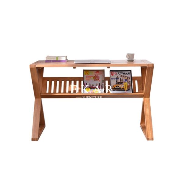 Quality New Style Computer Table Study Solid Wood Book Desk for sale