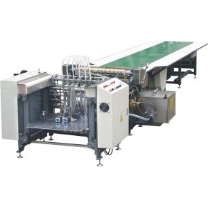 Buy cheap Intelligent Paper Gluing Machine , Gift Box Making Machine Firm Structure product