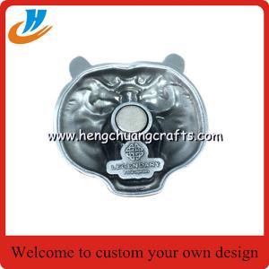 China Custom paper souvenir fridge magnet magnets for fridge/antique nickel plated fridge magnets on sale