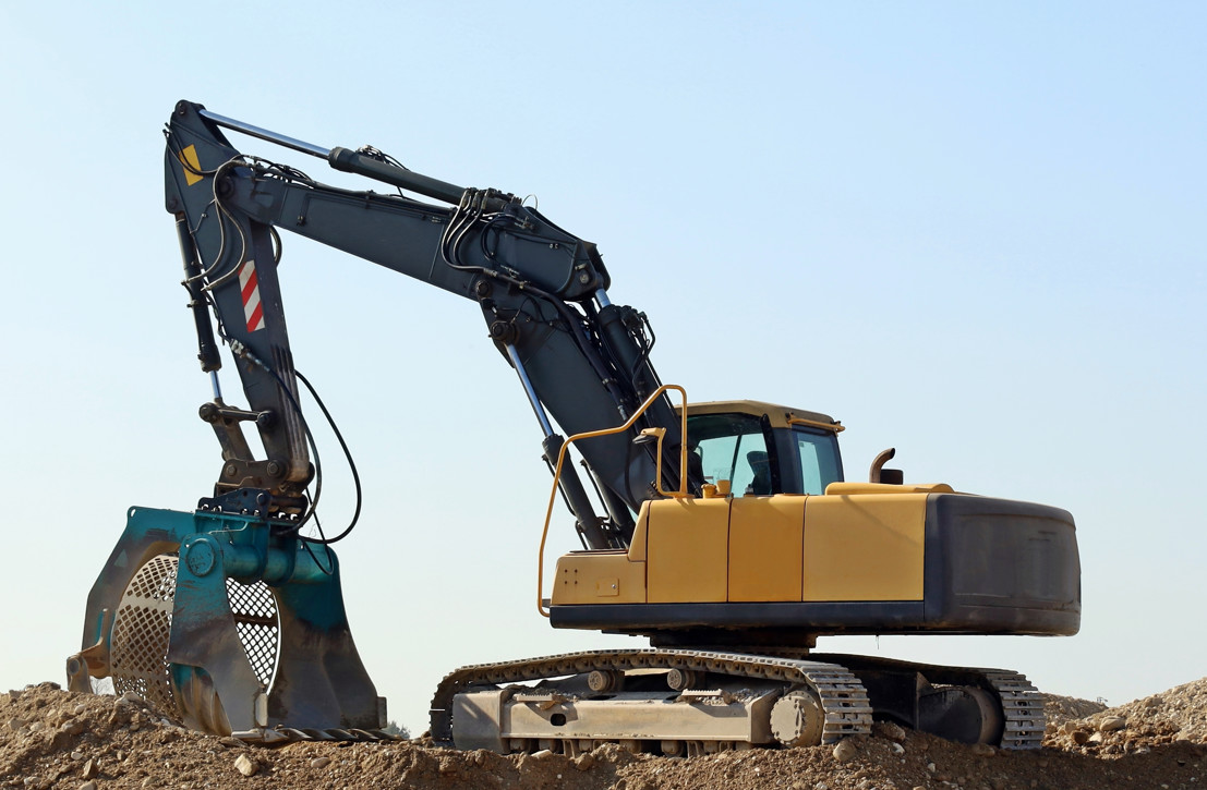 Excavator Rotating Screening Bucket 33t Rotating Skeleton Bucket