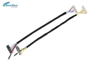 FEP Jacket LVDS Cable Assembly IPC/WHMA-A-620 with 2.0mm 20Pin Connector