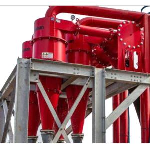 Buy cheap Mild Steel Fine Particle Hydrocyclone Separator Clean Overflow Treatment product