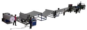 PE Foam Sheet Extrusion Line JYD250 for greenhouse use