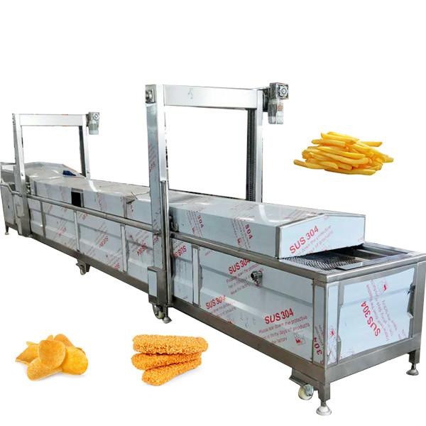 Quality Dough Falafel Industrial Frying Machine 220V Potato Chips Deep Fryer 200kg/H for sale