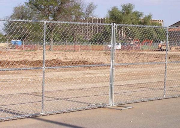 Quality rust resistant 6ftx10ft Chain Link Temporary Fence Panels for sale
