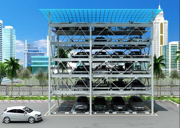 Quality Horizontal and Vertically Shifting Multi-Level Puzzle Car Parking System for sale
