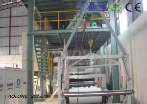Buy cheap 4200mm Single beam PP PP Non Woven Fabric Making Machine For Shopping Bag product