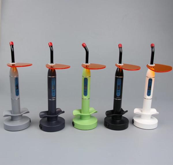 Quality Colorful Cordless Led Curing Lamp 5W Dental Curing Light for sale