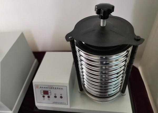 Quality Helix Vibration Motorized Sand Sieve Shaker , Soil Sieve Shaker 180 Times/Min Vibration Frequency for sale