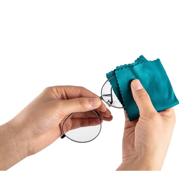 Quality 210gsm Microfiber Glasses Cloth Customized Color Reusable For Camera Lens for sale