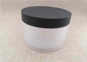 Empty Beauty Product Containers , Large Volume Transparent Plastic Jar