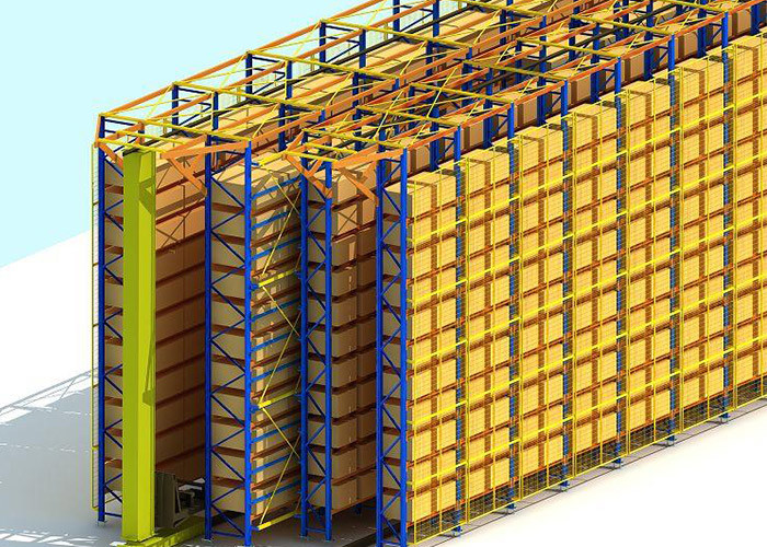 ASRS Automated Storage And Retrieval System Robot Welding10 - 30m Height