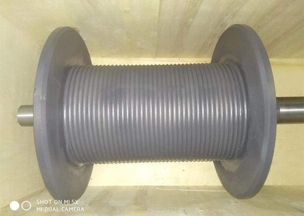 Quality Custom Made LBS Grooved Drum For Lifting Machinery IFA ISO Standard for sale