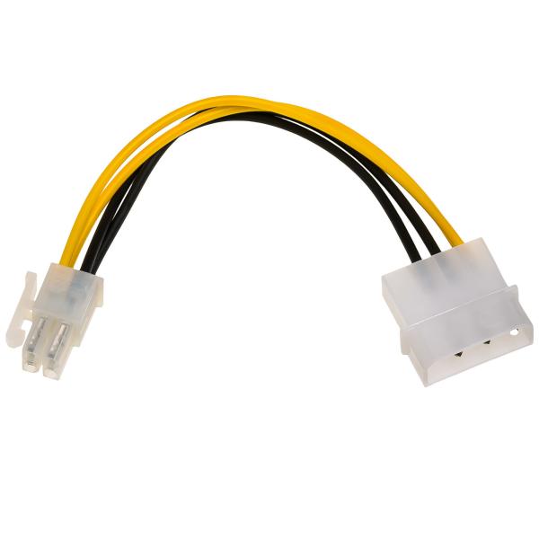 Quality IDE 4 Pin To Side 4 Pin Power Cord Internal Power Supply Of The Motherboard CPU for sale