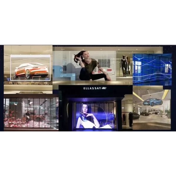 Shopping Mall Transparent LED Display Screen